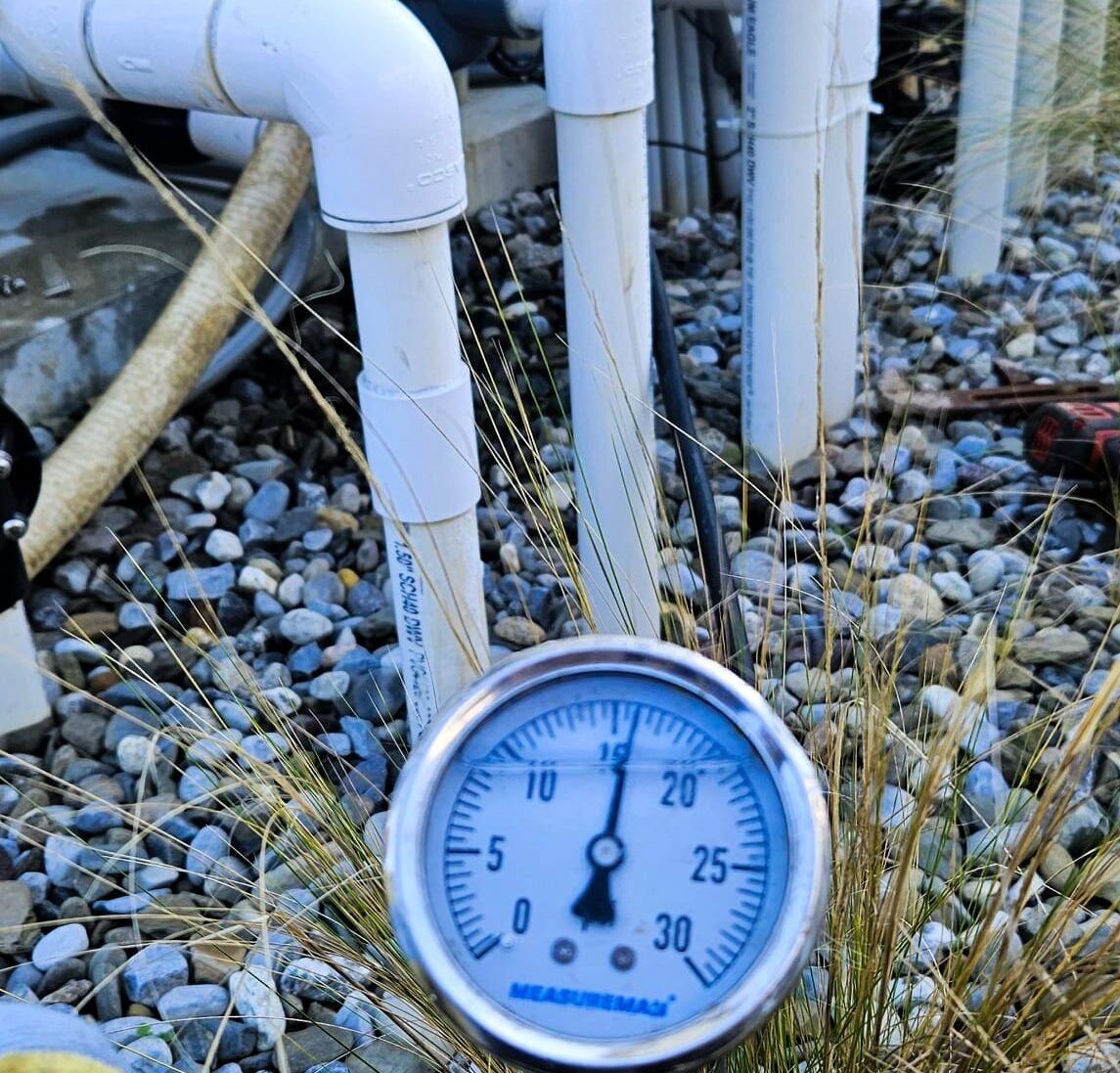 Pool Pressure Testing Gauge