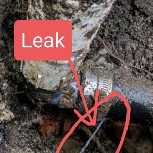 a pool leak missed for years