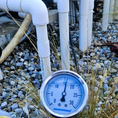 Pool Pressure Testing Gauge